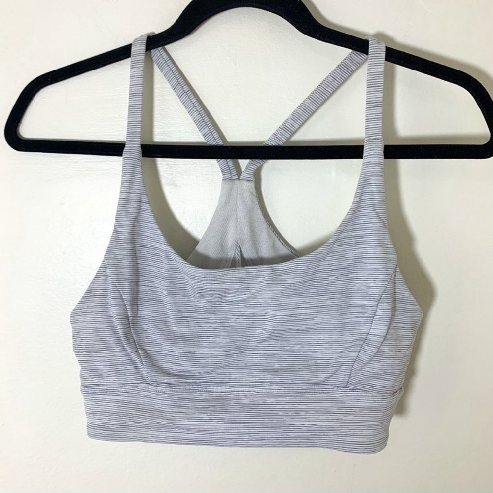 Lululemon Train Times Bra Mesh Back Sports Bra 8